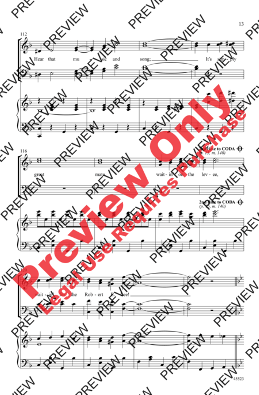 A Tribute to Judy Garland - SoundTrax CD (CD only) Choir scores gallery preview page 13