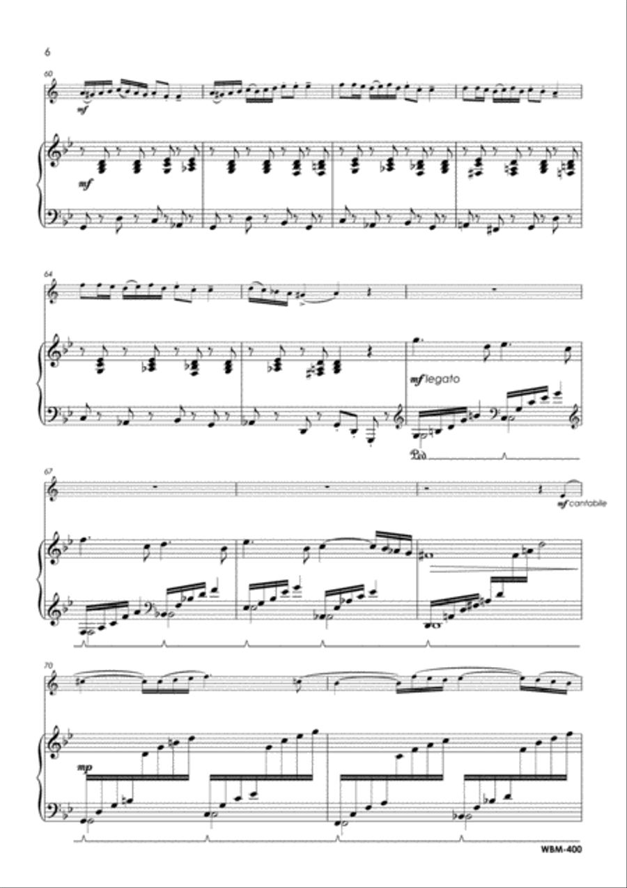 Introduction & Rondino Trumpet Solo scores gallery preview page 5