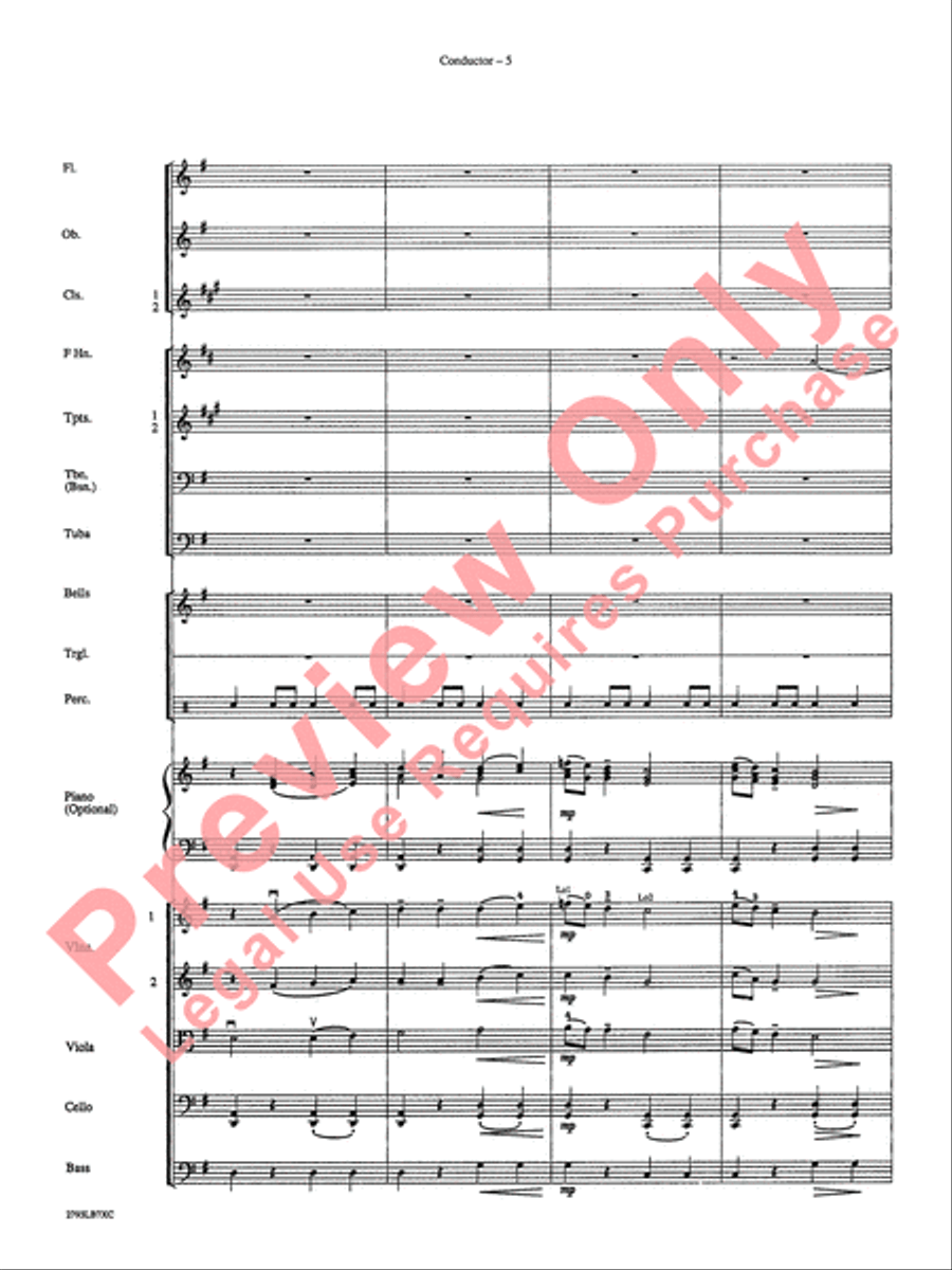 The Little Drummer Boy Full Orchestra scores gallery preview page 7