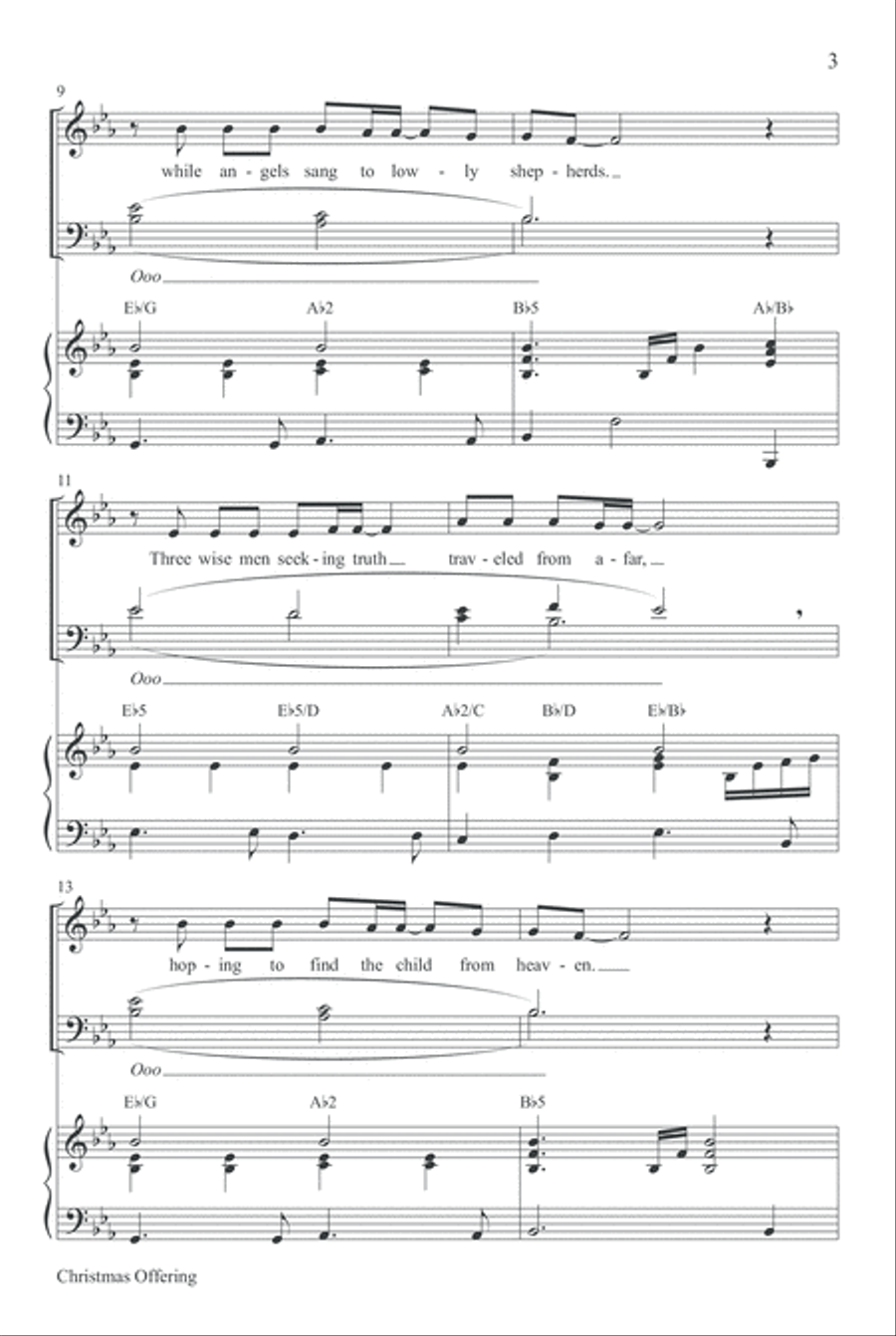 Christmas Offering 4-Part scores gallery preview page 3