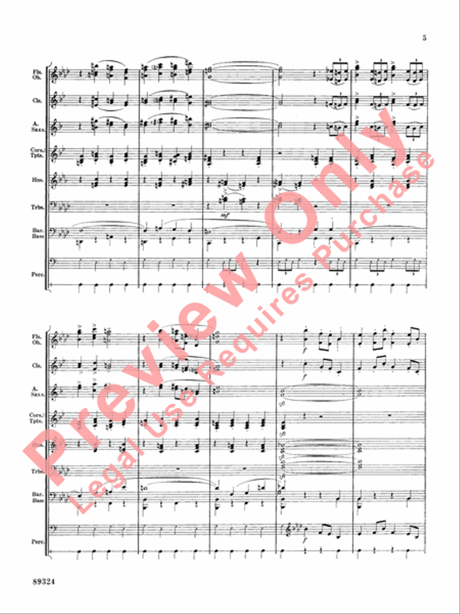 Sleigh Ride Sleigh Ride Concert Band scores gallery preview page 6