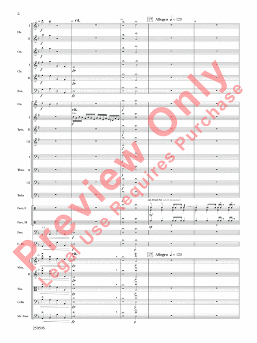 The Children of Sanchez The Children of Sanchez Full Orchestra scores gallery preview page 5