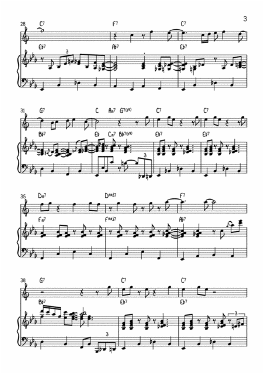 Over The Rainbow (from The Wizard Of Oz) Alto Saxophone scores gallery preview page 3