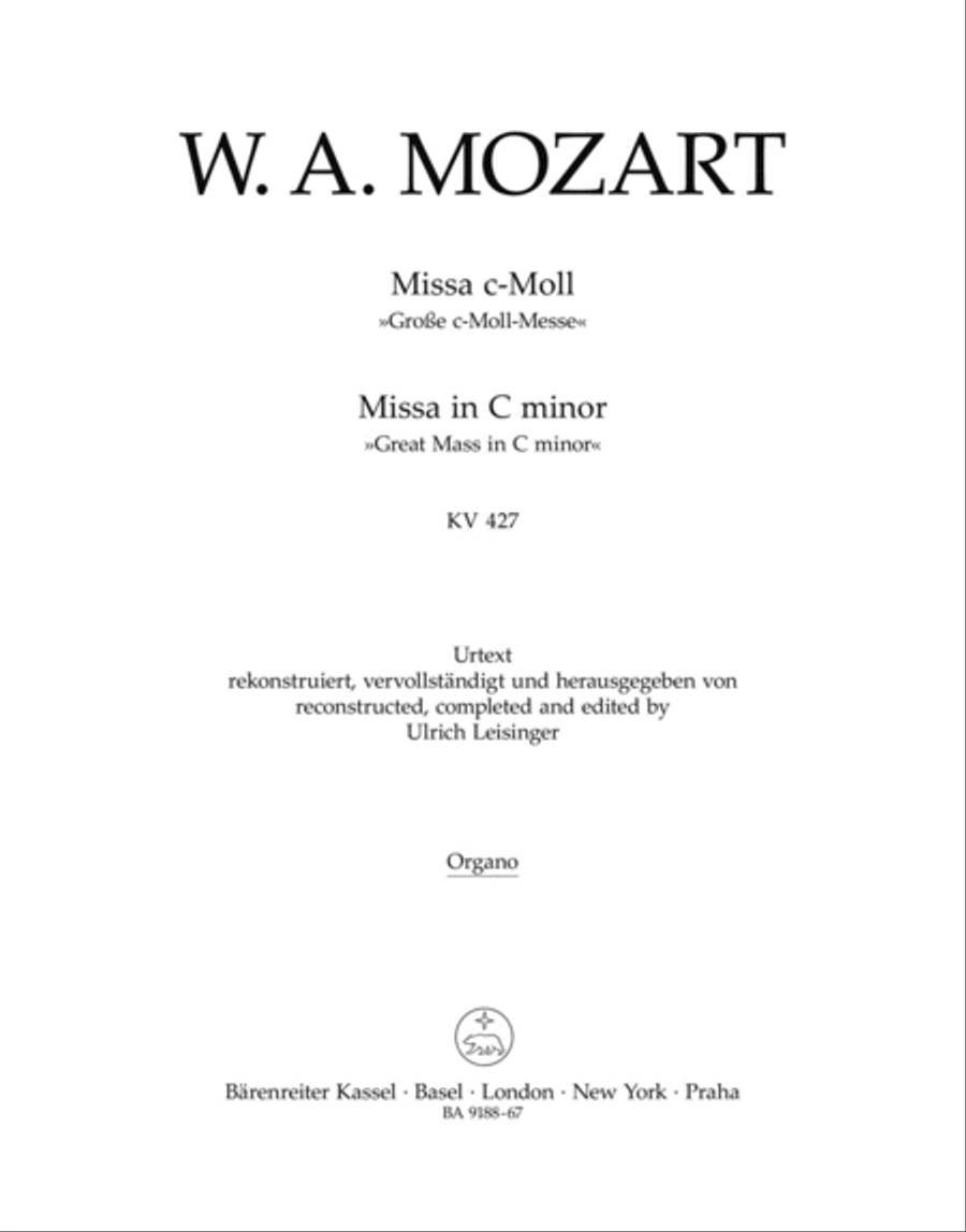 Missa in C minor K. 427 "Great Mass in C minor"