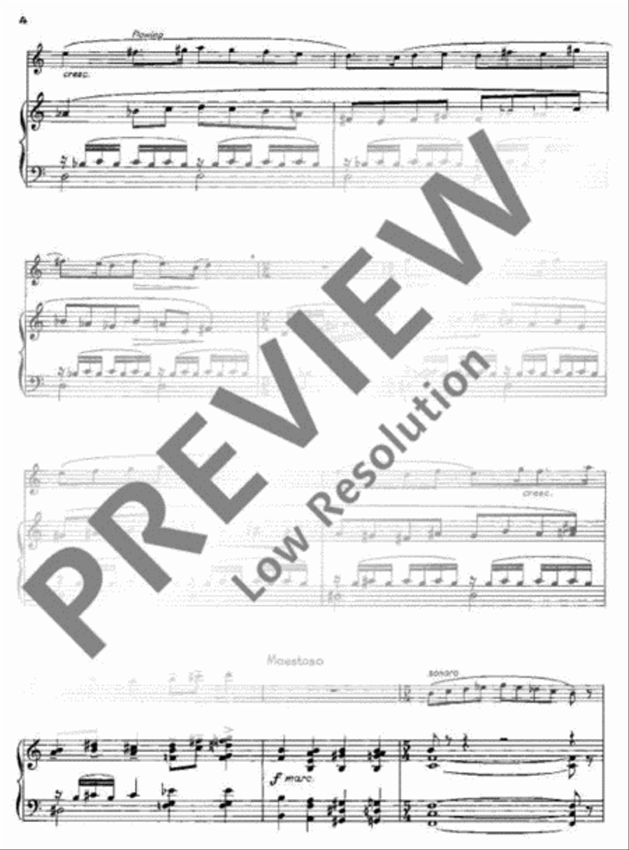 Aubade Flute scores gallery preview page 7
