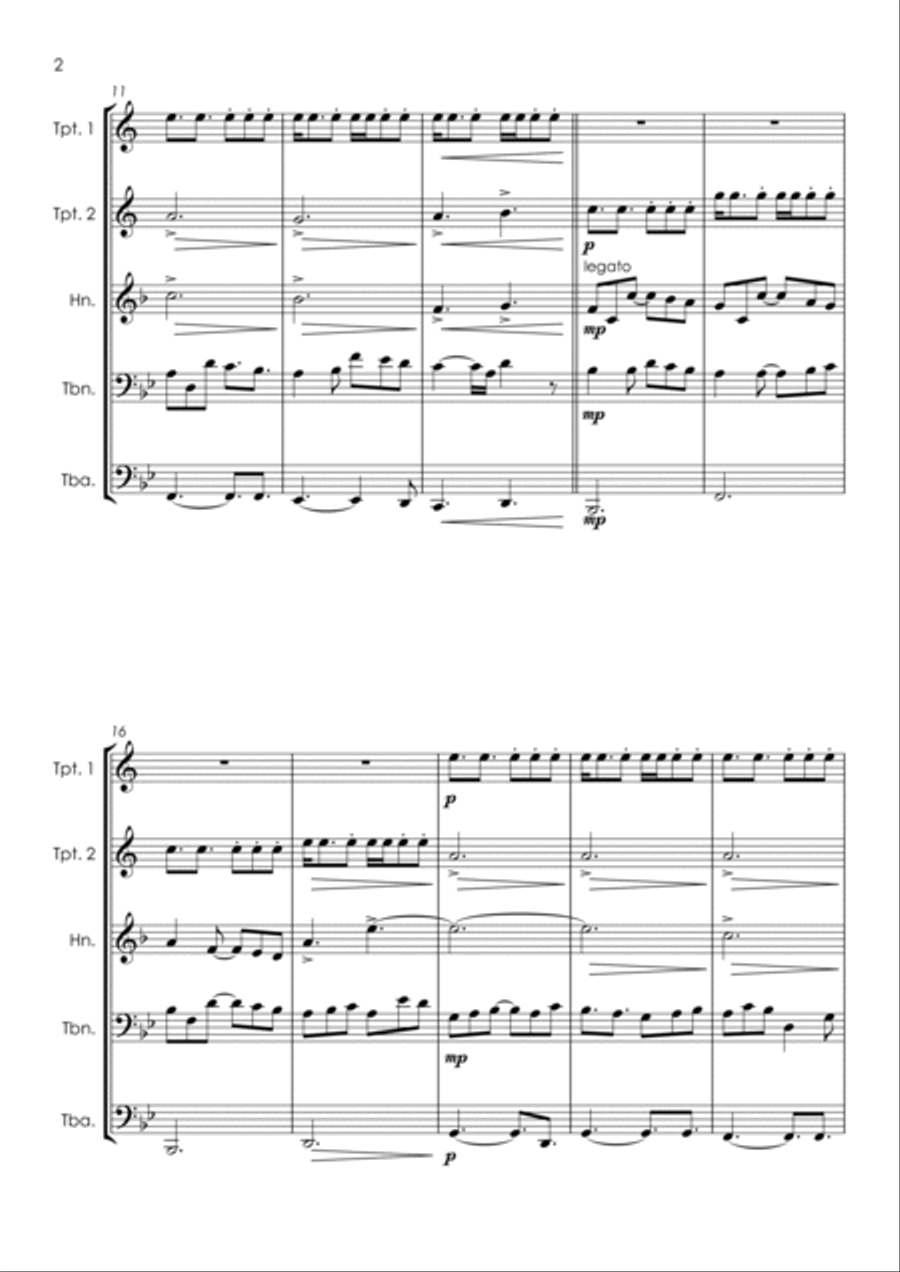 Inspector Morse Horn scores gallery preview page 6