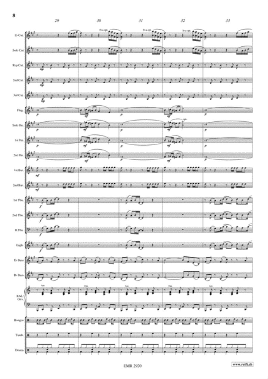 Alexandrie, Alexandra Alexandrie, Alexandra Brass Band scores gallery preview page 9
