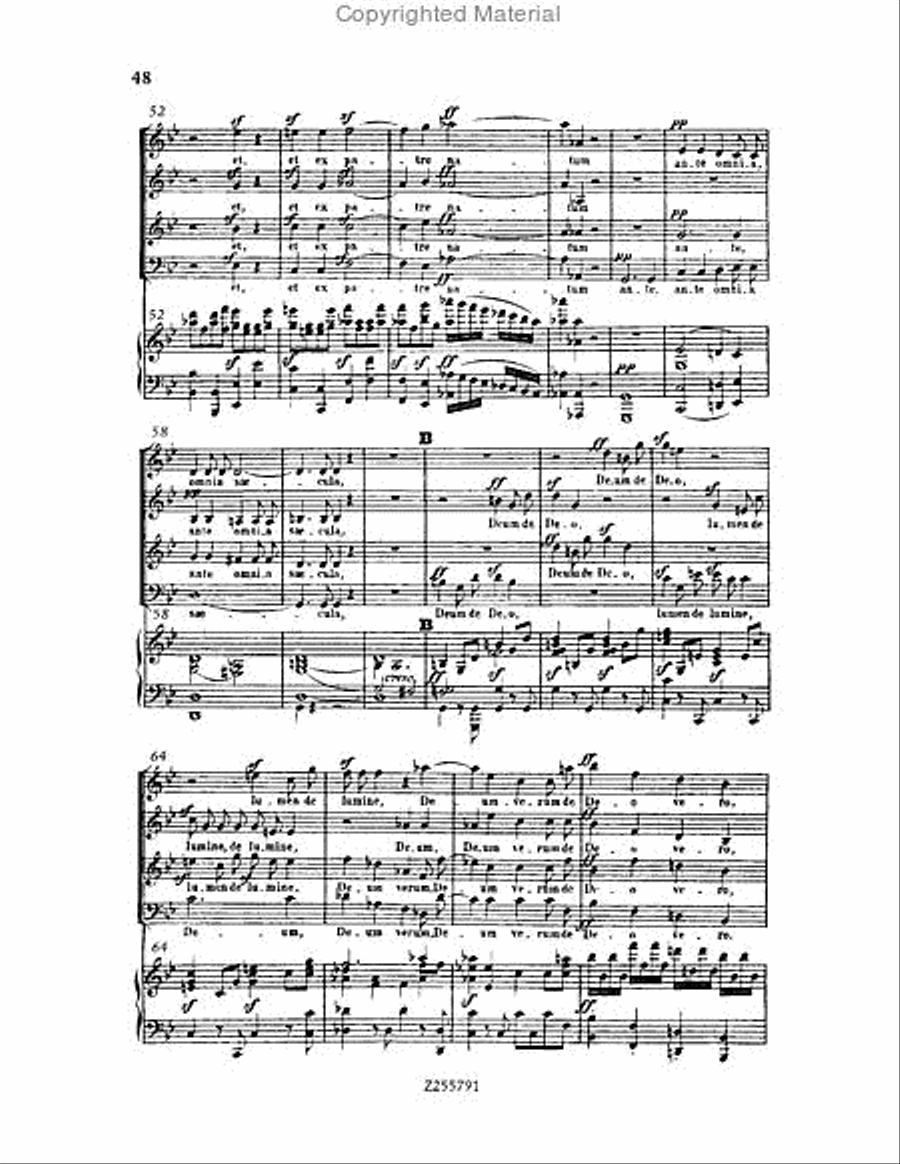 Missa Solemnis, Op.123 Choir scores gallery preview page 48