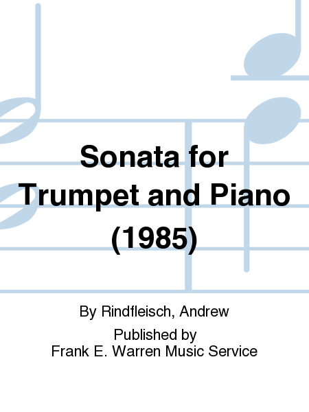 Sonata for Trumpet and Piano   (1985)