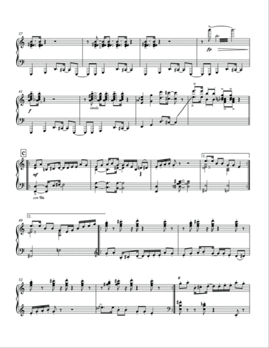 Death by Glamour (Undertale Piano Collections) Piano Solo scores gallery preview page 4