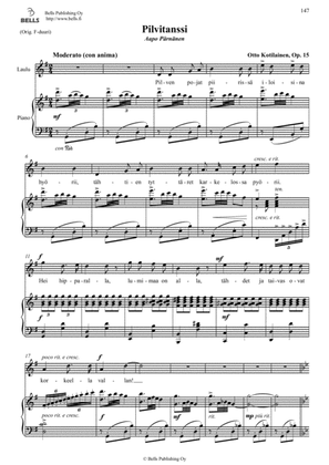 Pilvitanssi, Op. 15 (G Major)