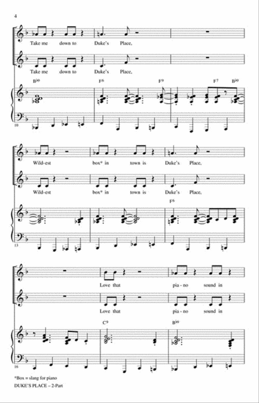 Duke's Place 2-Part scores gallery preview page 3