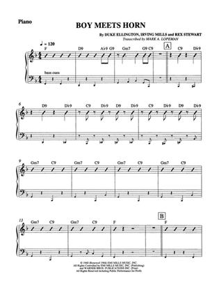 Boy Meets Horn: Piano Accompaniment