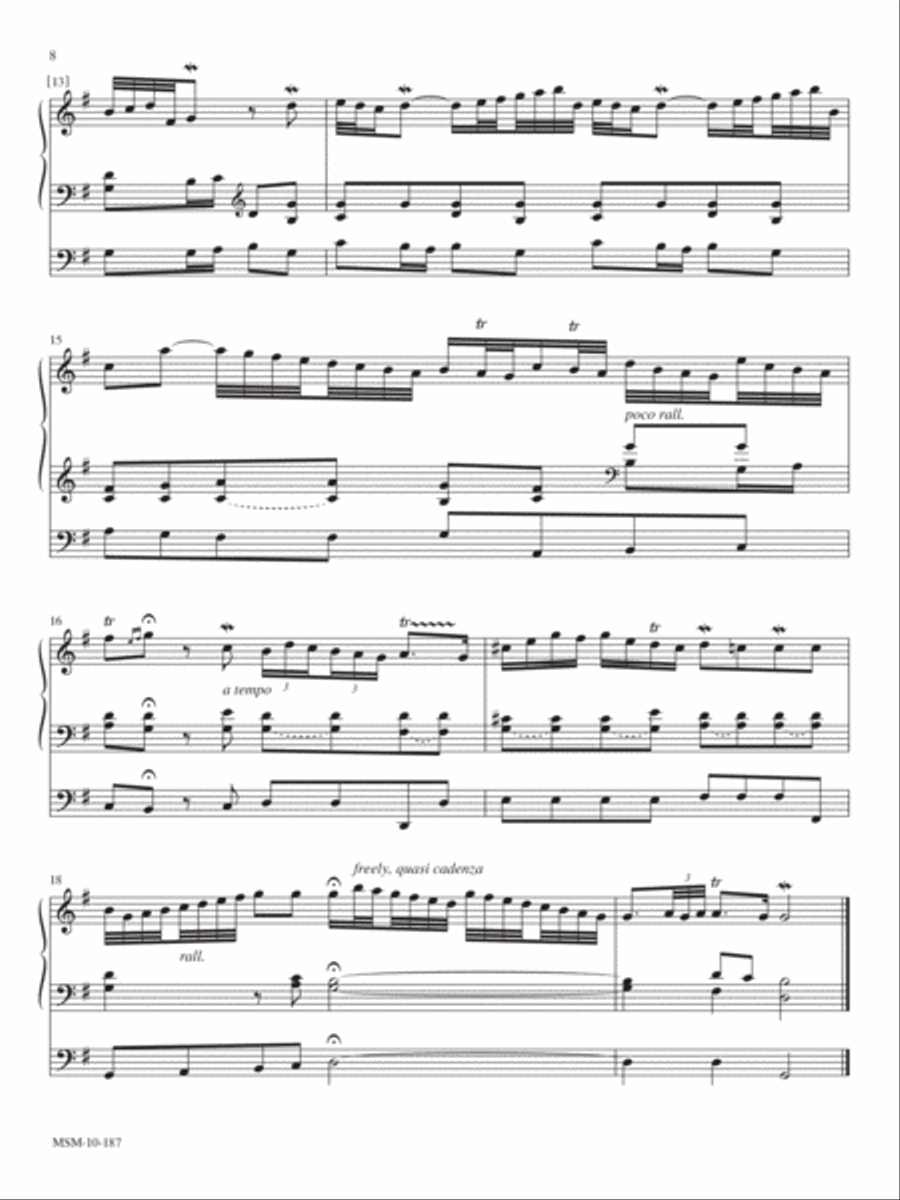 10 Transcriptions & Arrangements for Organ, Volume 2 Organ scores gallery preview page 6