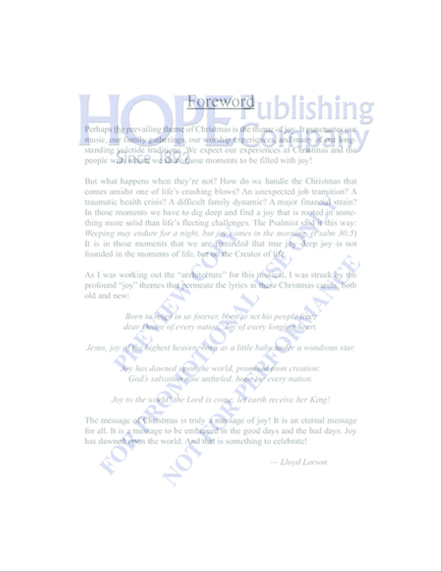 Joy Has Dawned Joy Has Dawned 4-Part scores gallery preview page 5