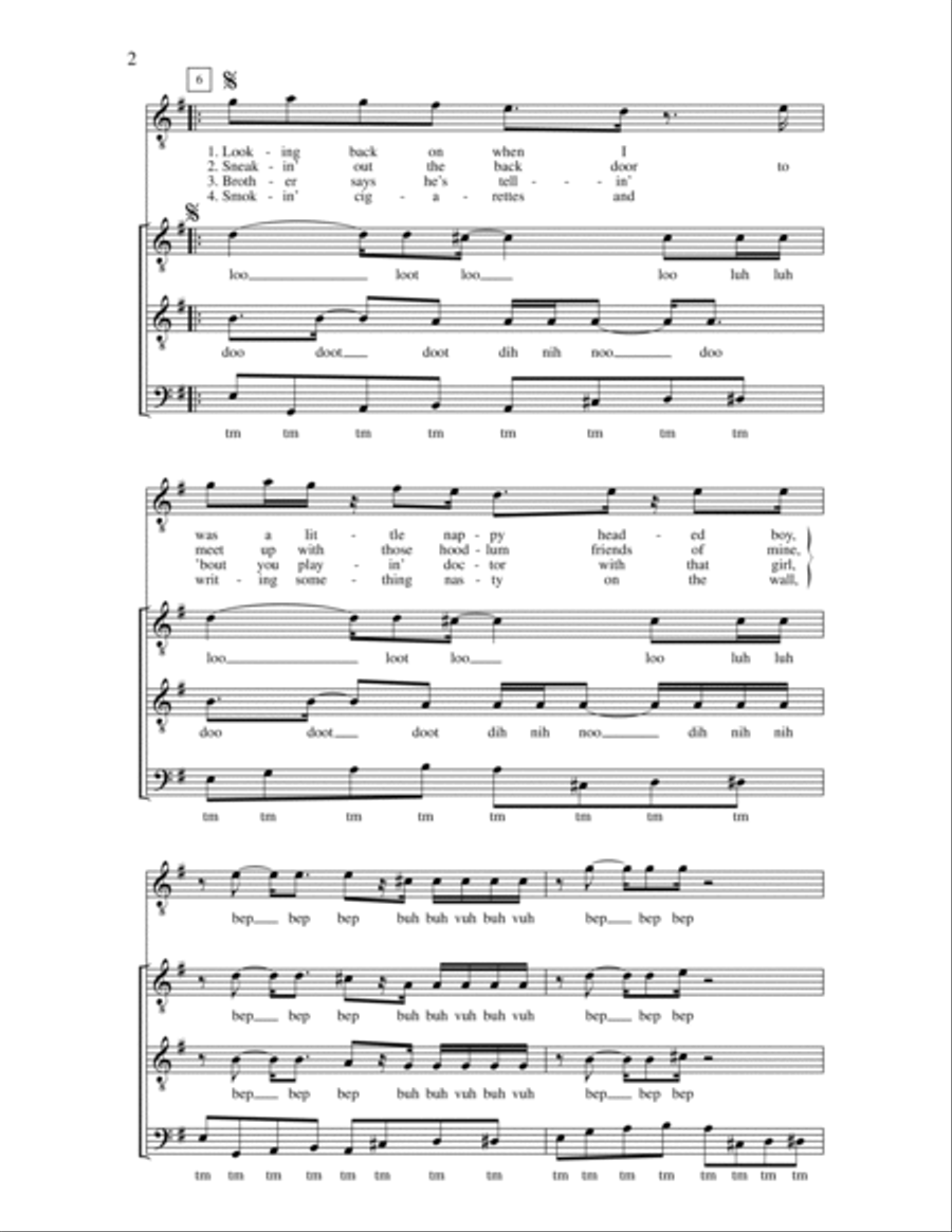 I Wish 3-Part scores gallery preview page 2