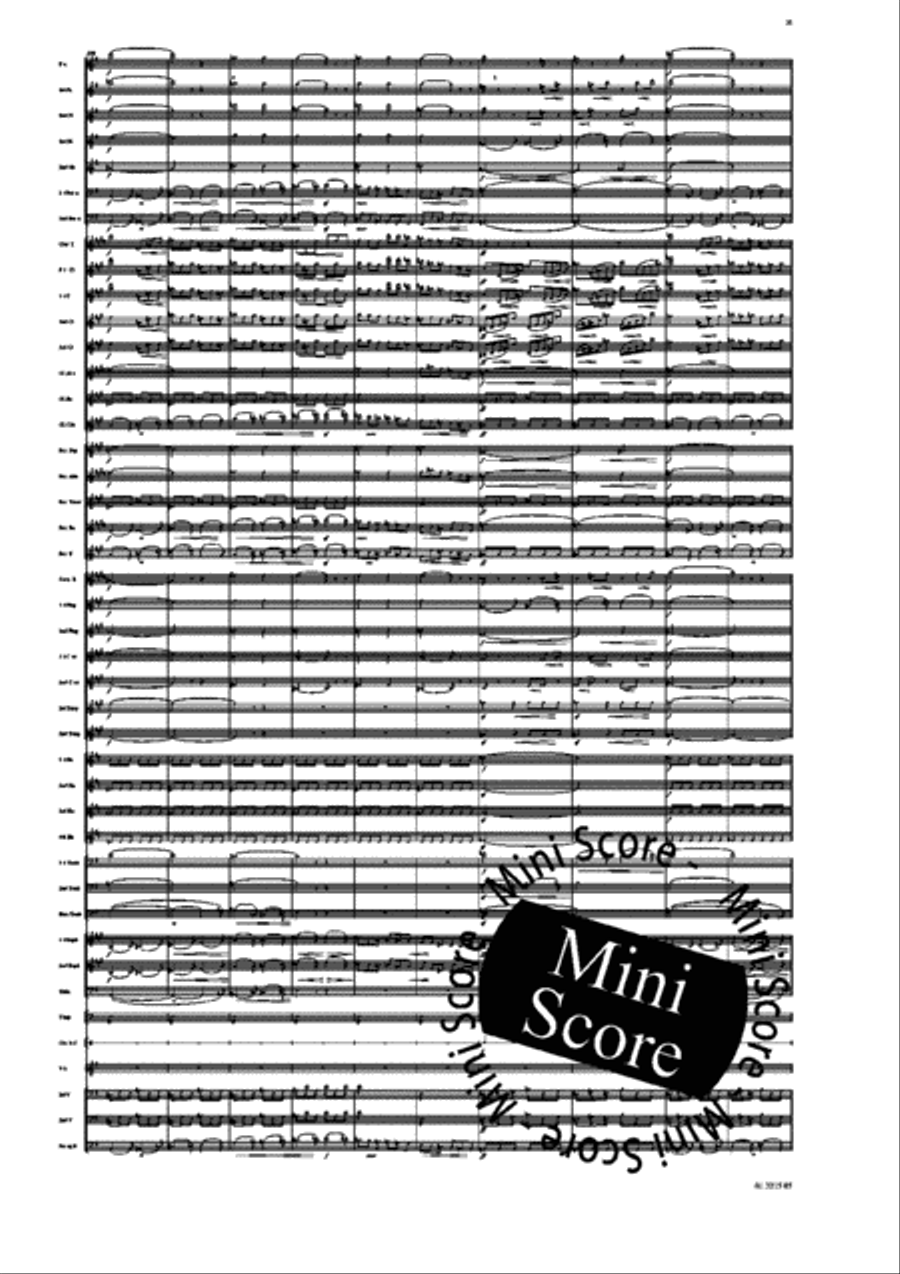 Ma Vlast Concert Band scores gallery preview page 37