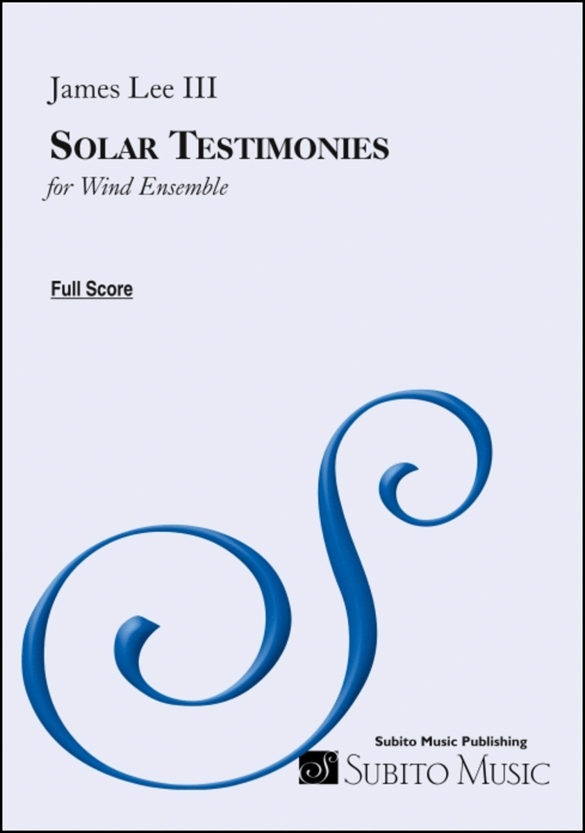 Solar Testimonies