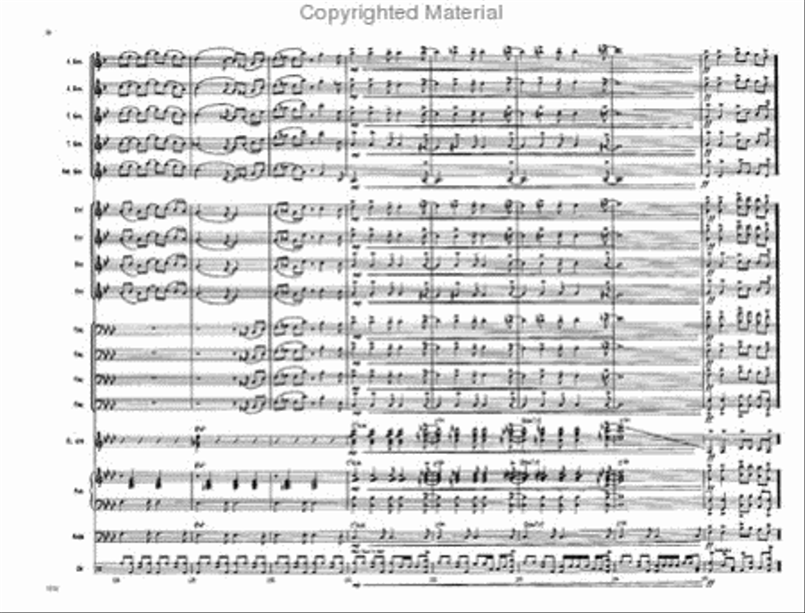 Wind Dancer Jazz Ensemble scores gallery preview page 16