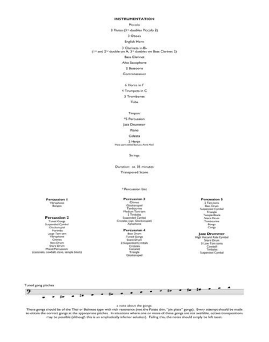 City Noir Orchestra scores gallery preview page 3