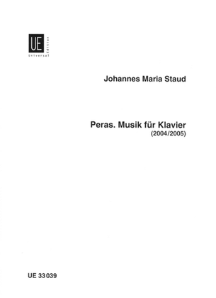 Book cover for Peras - Musik für Klavier