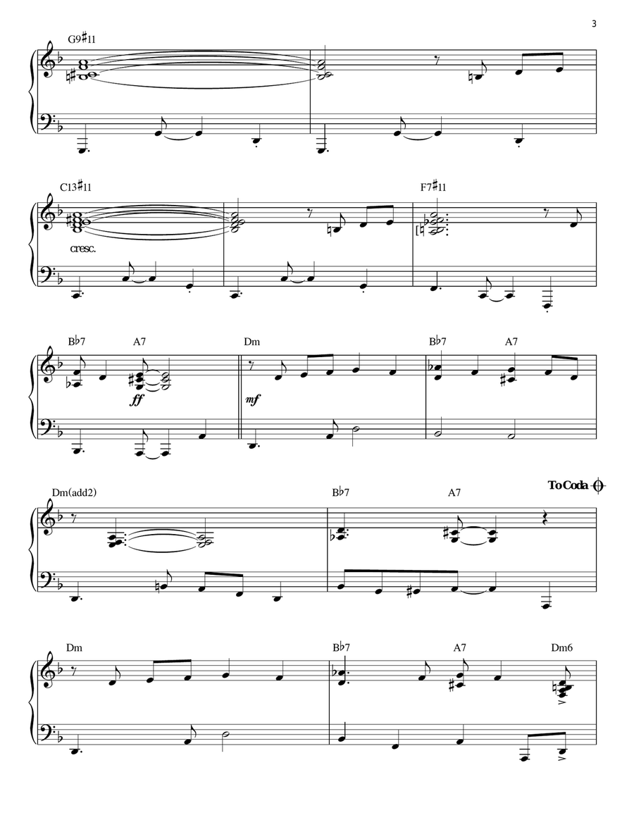 Topsy Topsy Guitar scores gallery preview page 3