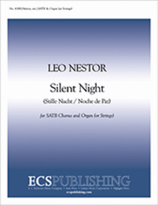 Book cover for Silent Night (Stille Nacht/Noche de Paz) (Choral Score)