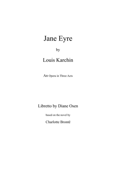 [Karchin] Jane Eyre (Act 1)