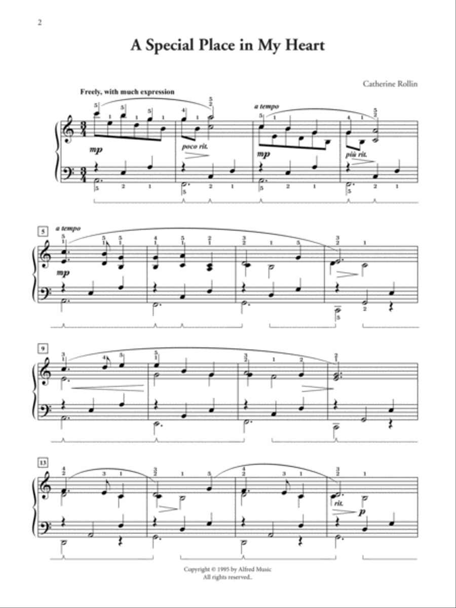 Lyric Moments -- Complete Collection Piano Solo scores gallery preview page 3