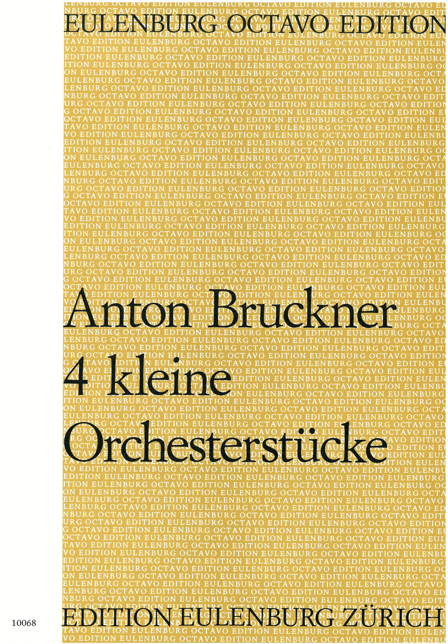 4 little orchestral pieces Orchestra scores gallery preview page 1