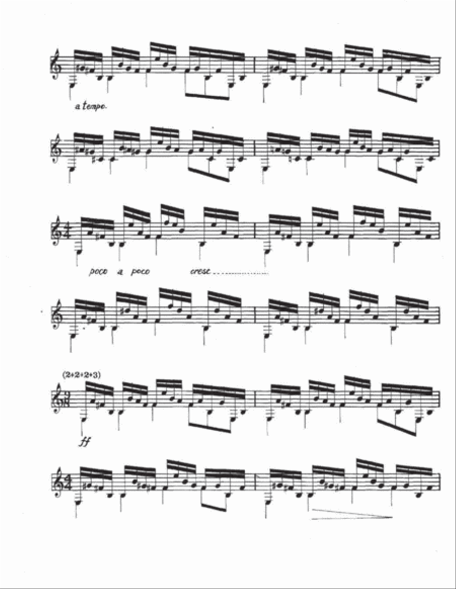 Suite Popular Venezolana Classical Guitar scores gallery preview page 4