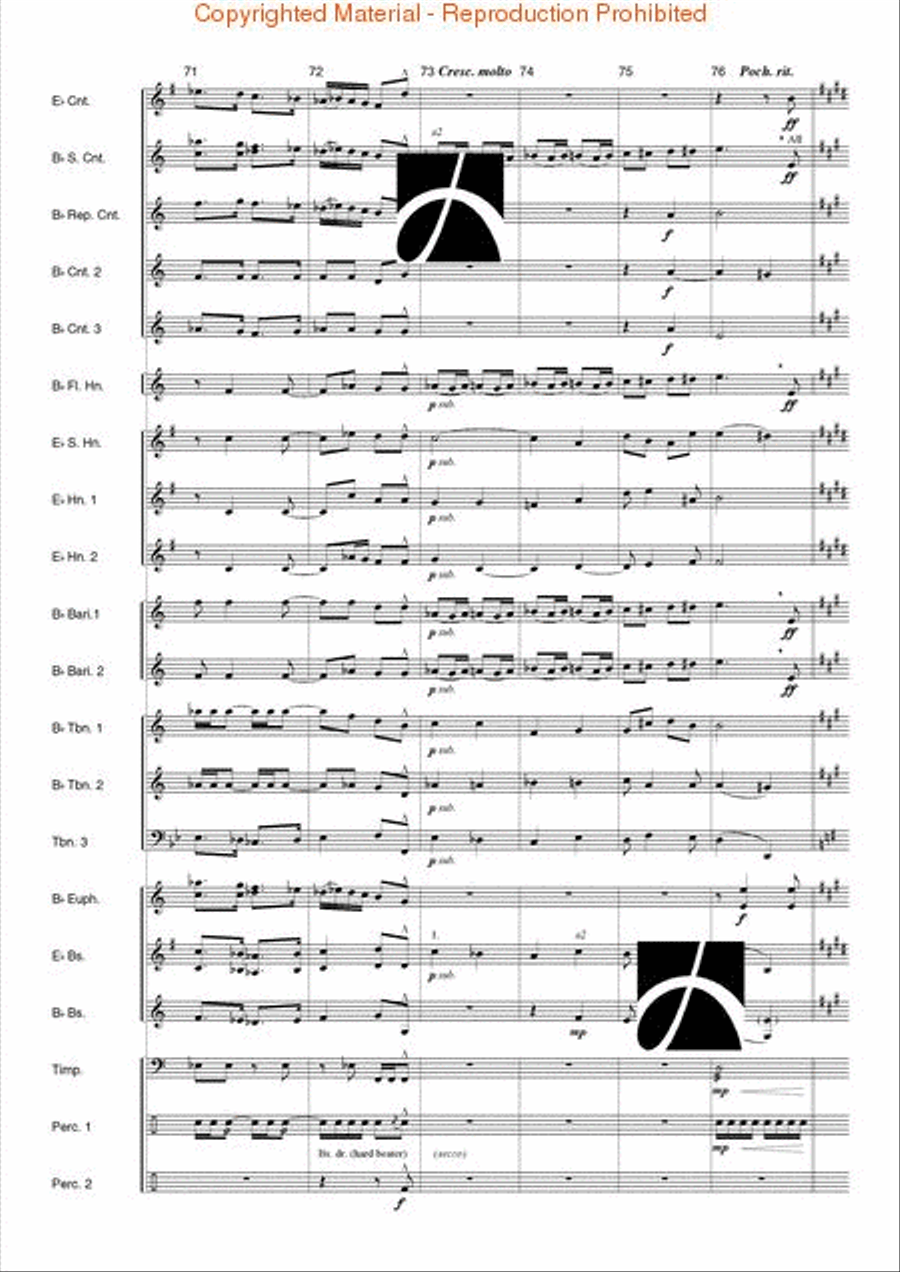 Helios Concert Band scores gallery preview page 11