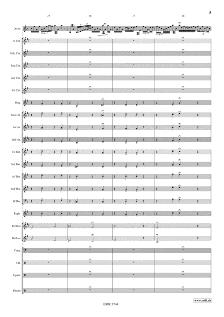 Csardas Brass Band scores gallery preview page 6