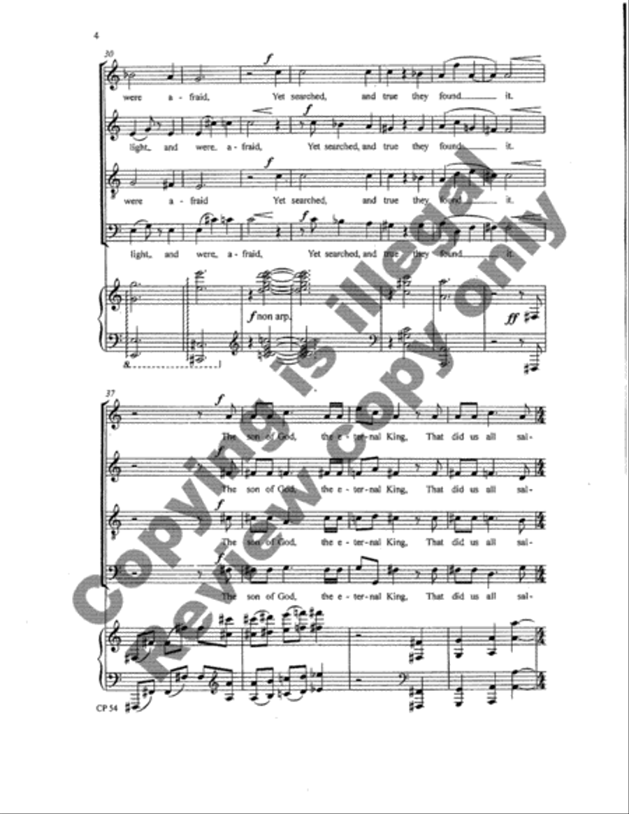 Hymn to the Nativity Hymn to the Nativity 4-Part scores gallery preview page 11
