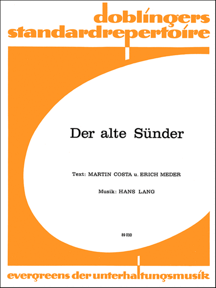 Der alte Sunder Voice scores gallery preview page 1