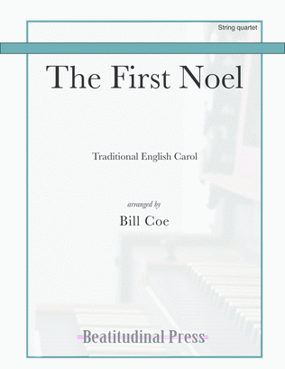 Book cover for The First Noel string quartet