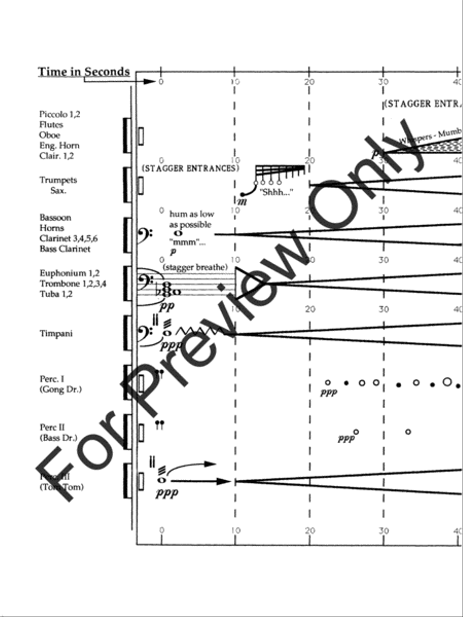 Symphony #1 In Memoriam Dresden 1945 Concert Band scores gallery preview page 31