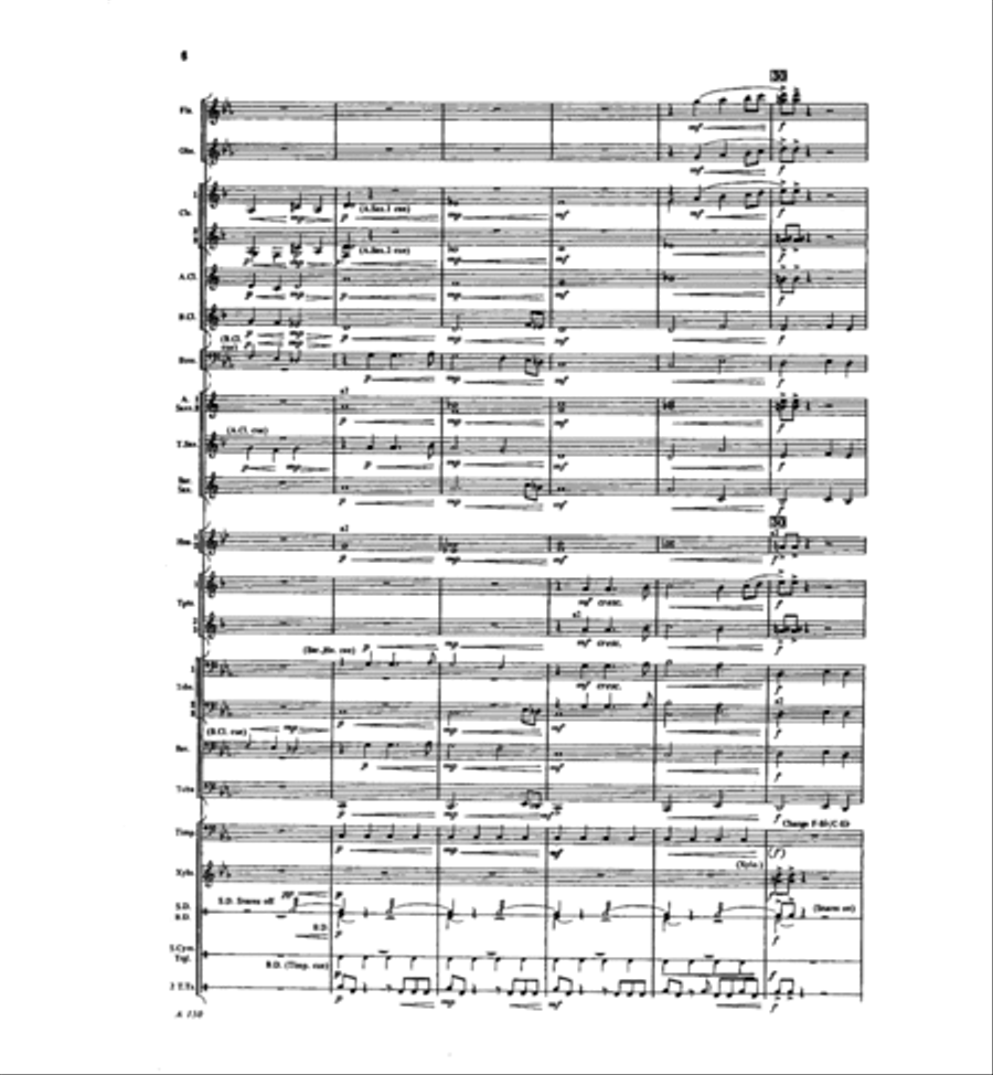 Ritual and Capriccio Concert Band scores gallery preview page 6
