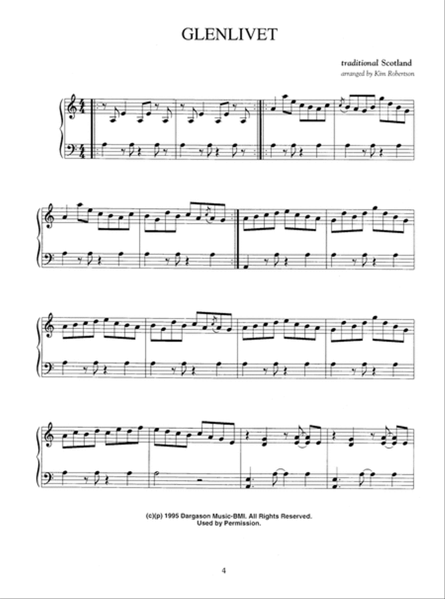Kim Robertson - Treasures of the Celtic Harp Pedal Harp scores gallery preview page 5