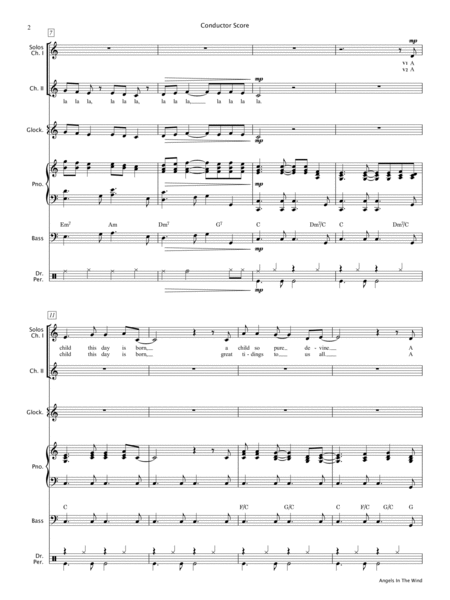 Angels In The Wind (Score & Parts) image number null