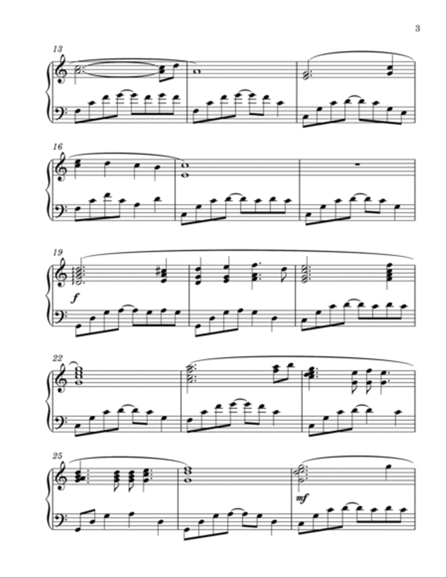 Hymns for Church and Worship Piano Solo scores gallery preview page 4