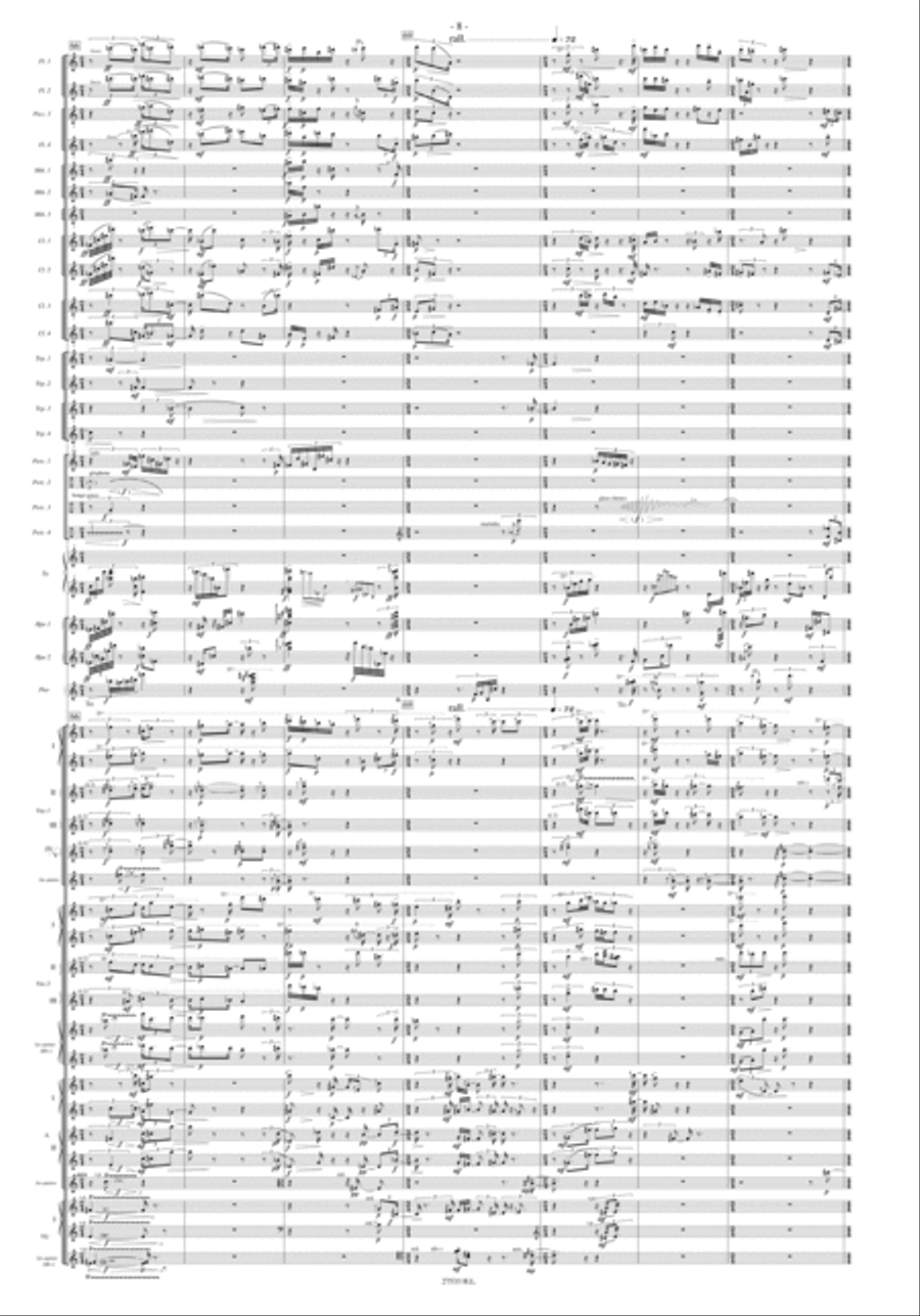 Le Partage Des Eaux Orchestra scores gallery preview page 9