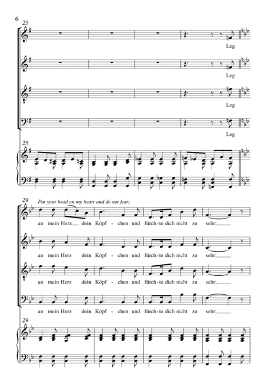 Das Fischermädchen Das Fischermädchen 4-Part scores gallery preview page 4