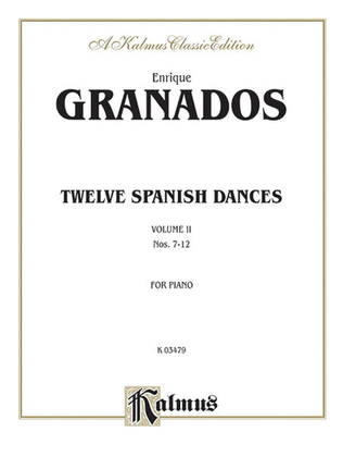 Book cover for Twelve Spanish Dances, Volume 2