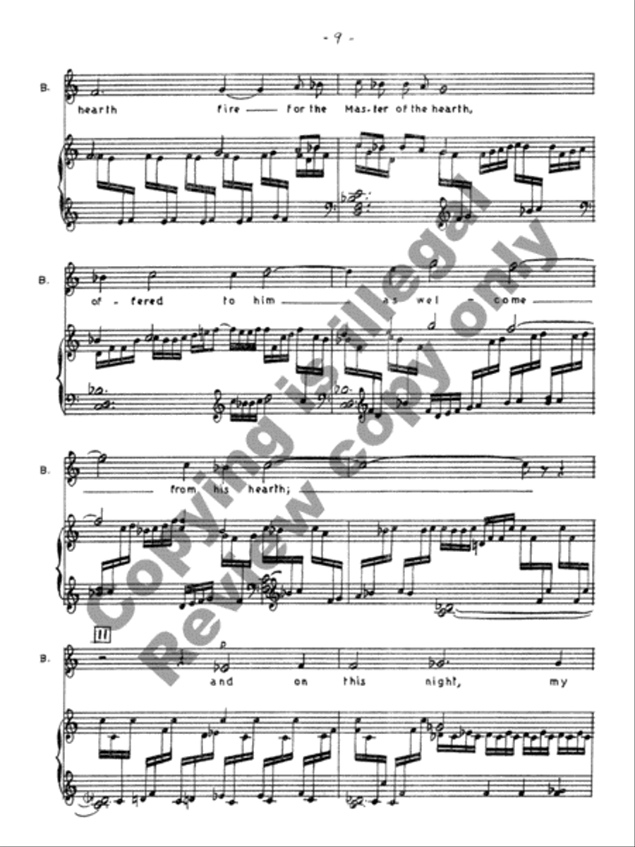 The Wife of Martin Guerre Choir scores gallery preview page 11