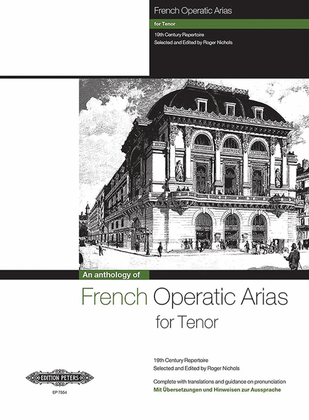 Book cover for French Operatic Arias for Tenor and Piano