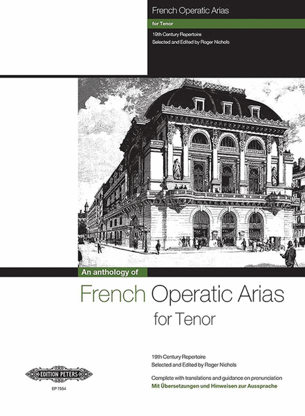 French Operatic Arias for Tenor and Piano