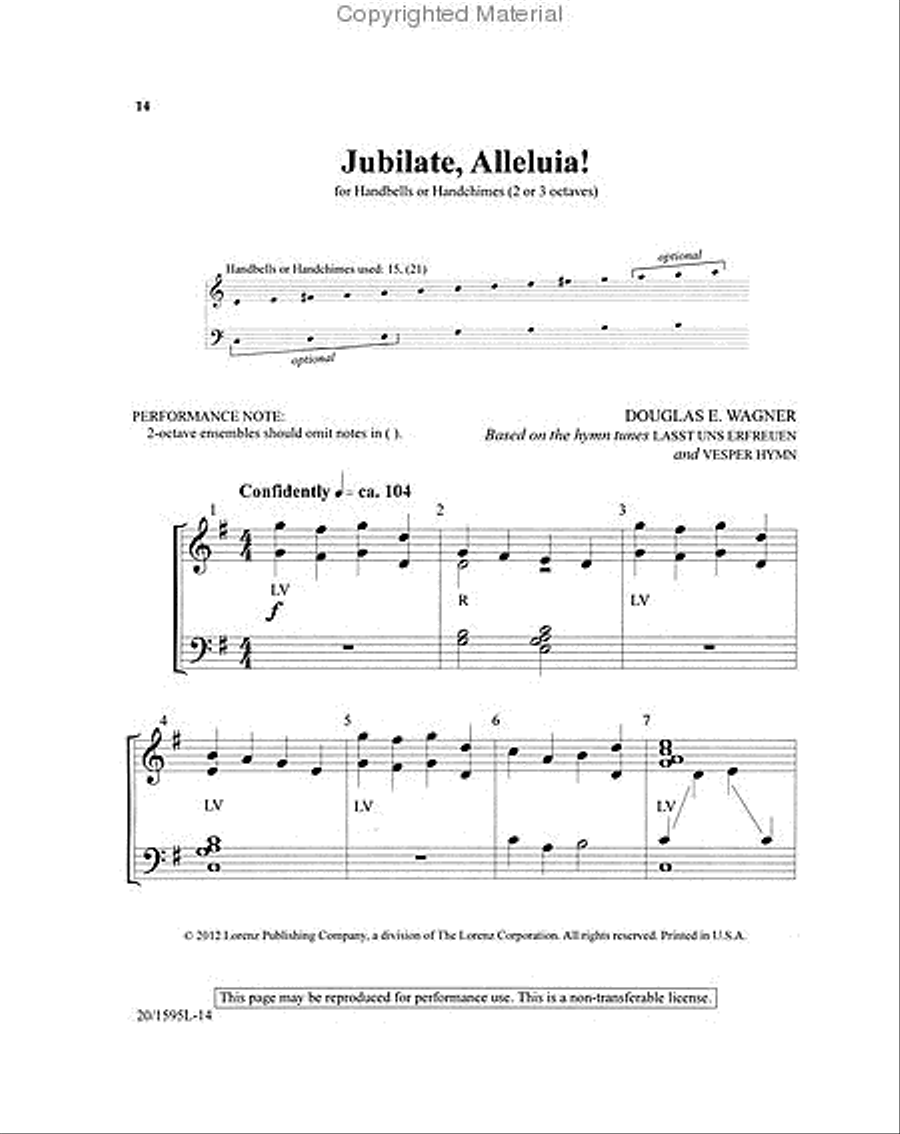 Ring for Joy! - Volume 2 Ring for Joy! - Volume 2 3-Octaves scores gallery preview page 4