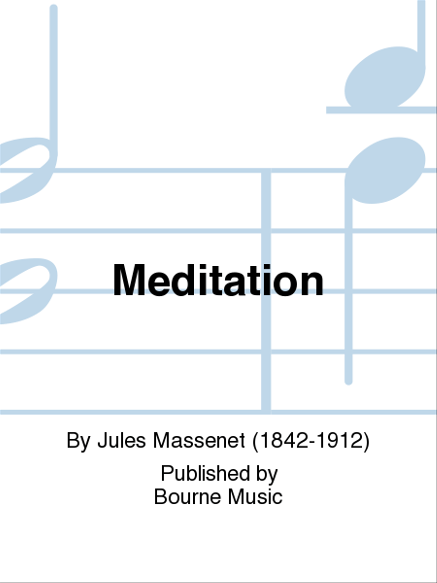 Meditation Meditation Piano Solo scores gallery preview page 1
