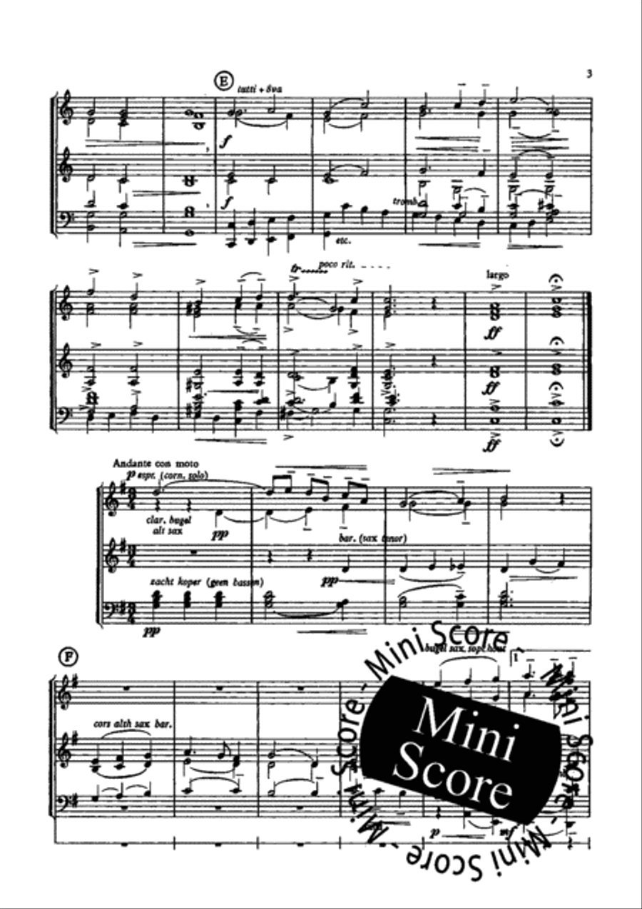 Suite Breve Concert Band scores gallery preview page 5
